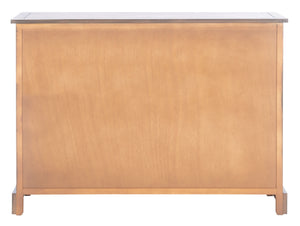 Landers 2 Door Console with Removable Baskets - Stylish Storage Solution for Entryway or Living Room