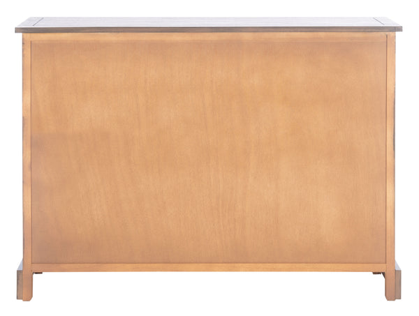 Landers 2 Door Console with Removable Baskets - Stylish Storage Solution for Entryway or Living Room