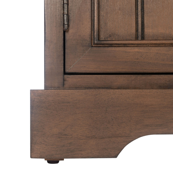 Landers 2 Door Console with Removable Baskets - Stylish Storage Solution for Entryway or Living Room