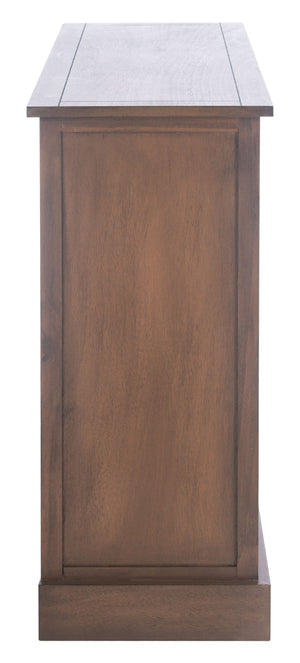 Landers 2 Door Console with Removable Baskets - Stylish Storage Solution for Entryway or Living Room