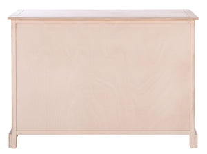 Landers 2 Door Console with Removable Baskets - Stylish Storage Solution for Entryway or Living Room