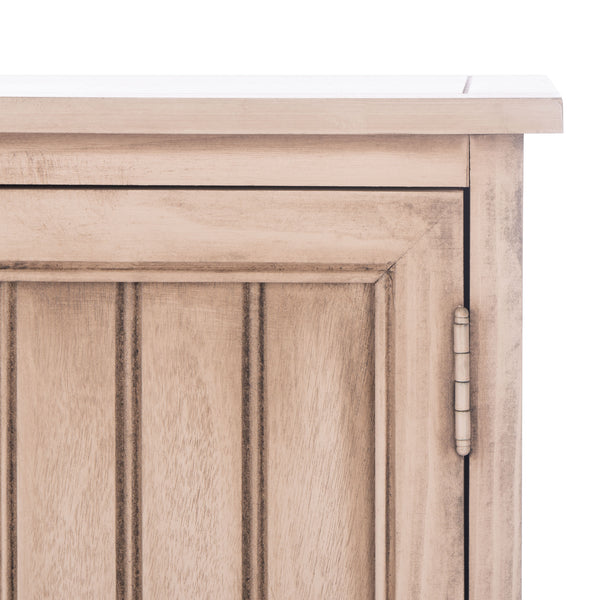 Landers 2 Door Console with Removable Baskets - Stylish Storage Solution for Entryway or Living Room