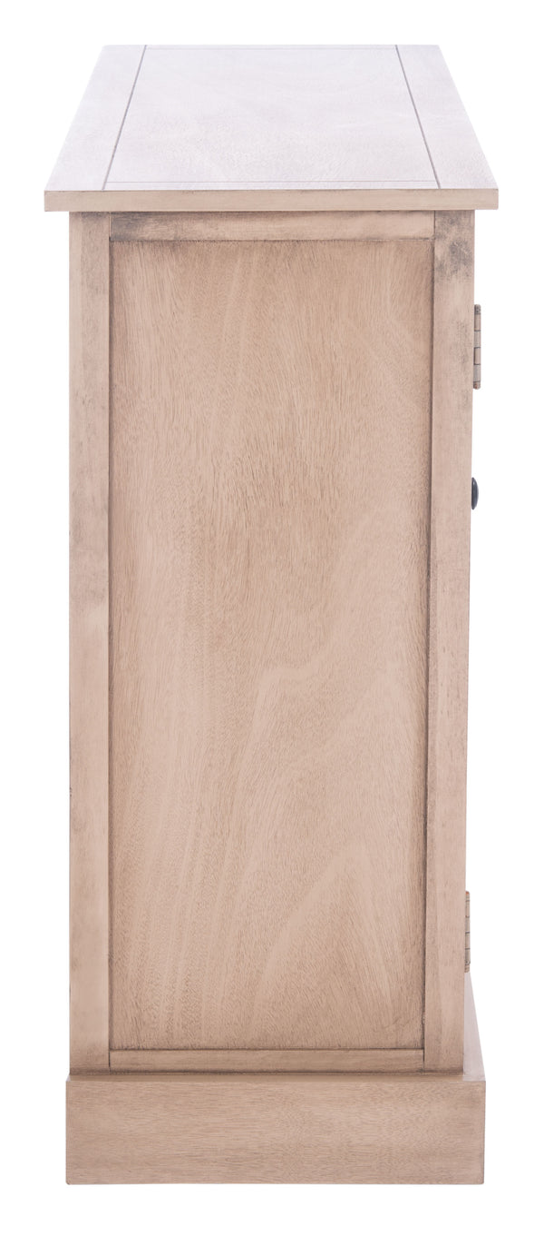 Landers 2 Door Console with Removable Baskets - Stylish Storage Solution for Entryway or Living Room