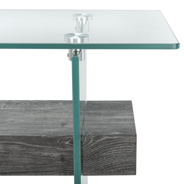 Kayley Console Table - Elegant Modern Design with Chic Geometric Lines Perfect for Any Space