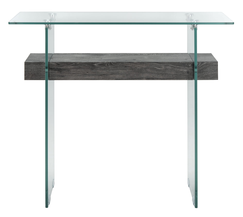 Kayley Console Table - Elegant Modern Design with Chic Geometric Lines Perfect for Any Space