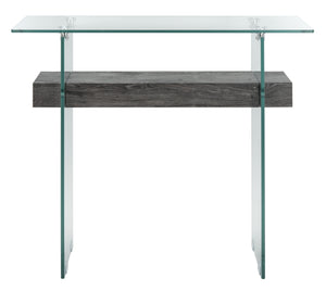 Kayley Console Table - Elegant Modern Design with Chic Geometric Lines Perfect for Any Space