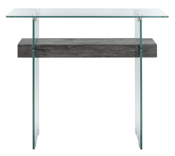 Kayley Console Table - Elegant Modern Design with Chic Geometric Lines Perfect for Any Space