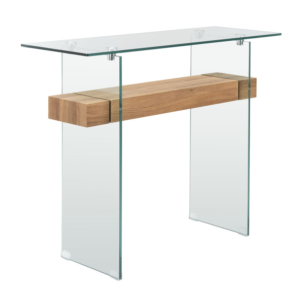 Kayley Console Table - Elegant Modern Design with Chic Geometric Lines Perfect for Any Space