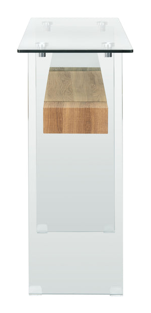 Kayley Console Table - Elegant Modern Design with Chic Geometric Lines Perfect for Any Space