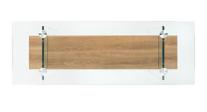 Kayley Console Table - Elegant Modern Design with Chic Geometric Lines Perfect for Any Space