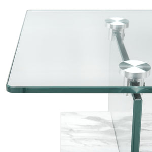 Kayley Console Table - Elegant Modern Design with Chic Geometric Lines Perfect for Any Space