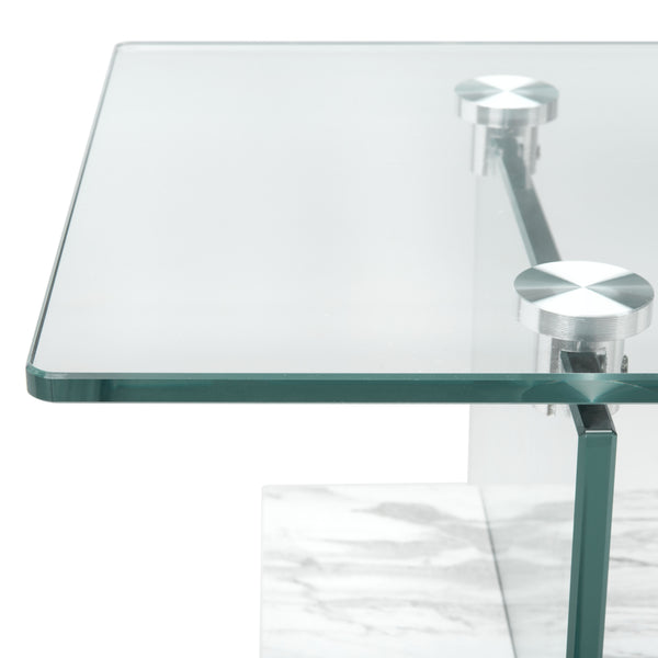 Kayley Console Table - Elegant Modern Design with Chic Geometric Lines Perfect for Any Space