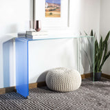 Crysta Ombre Glass Console Table