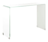 Crysta Ombre Glass Console Table