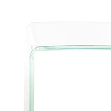 Crysta Ombre Glass Console Table