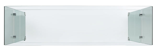 Safavieh Dash Tempered Glass 1 Shelf Console Table CNS7302B