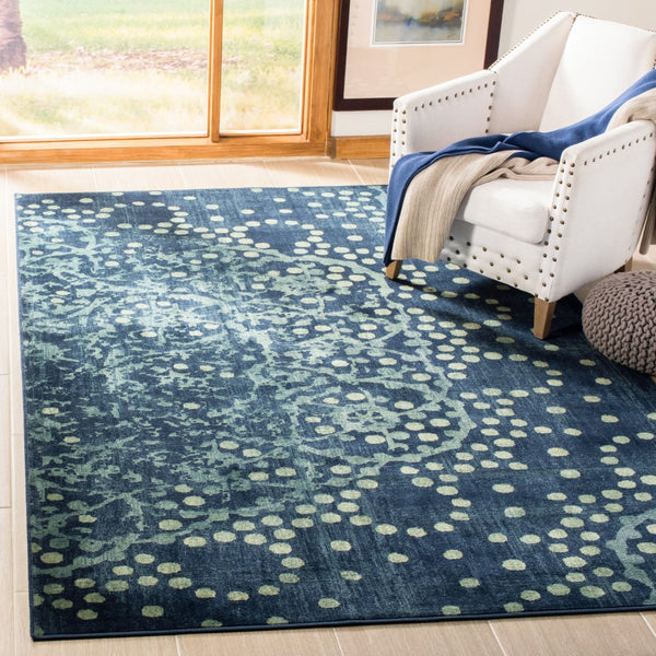 Safavieh Constellation Vintage 750 Power Loomed 67.7% Viscose/20.6% Polyester/11.8% Cotton Rug CNV750-2330-3