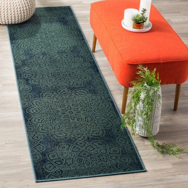 Safavieh Constellation Vintage 751 Power Loomed 67.7% Viscose/20.6% Polyester/11.8% Cotton Rug CNV751-2220-28