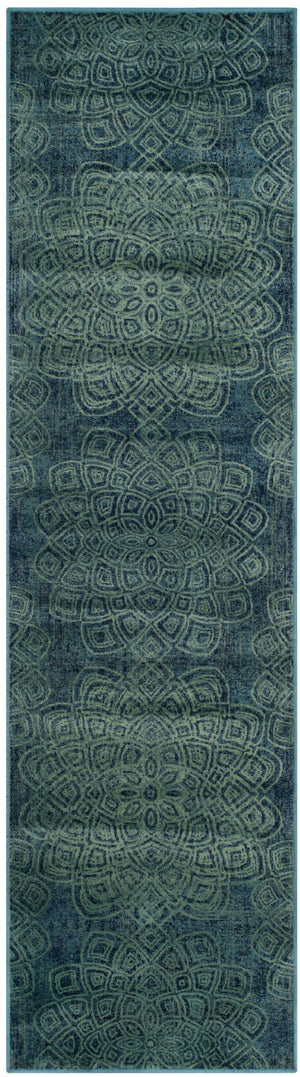 Safavieh Constellation Vintage 751 Power Loomed 67.7% Viscose/20.6% Polyester/11.8% Cotton Rug CNV751-2220-28
