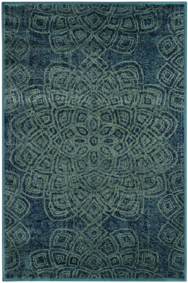 Safavieh Constellation Vintage 751 Power Loomed 67.7% Viscose/20.6% Polyester/11.8% Cotton Rug CNV751-2220-2