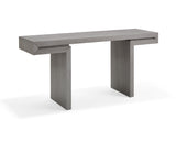 Delaney Console In All Gray Oak Veneer