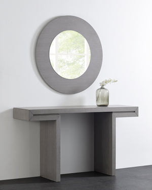 Delaney Console In All Gray Oak Veneer