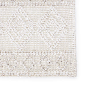 Jaipur Living Cosette Collection COE01 Adelie 100% PET Yarn Handmade Contemporary Trellis Rug RUG150123