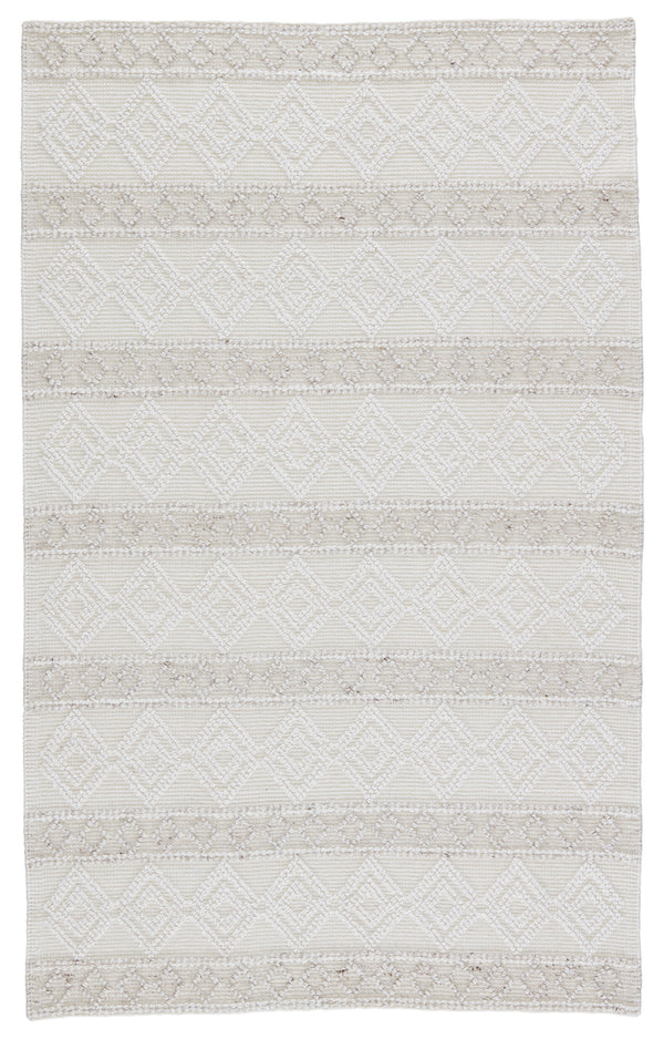 Jaipur Living Cosette Collection COE01 Adelie 100% PET Yarn Handmade Contemporary Trellis Rug RUG150123