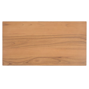 Miya Coffee Table: Stylish Rattan Mesh Design with Open Shelves for a Cozy Living Room Centerpiece