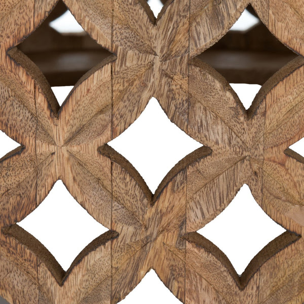 Safavieh Kaydix Round Coffee Table Burnt Natural COF5300B