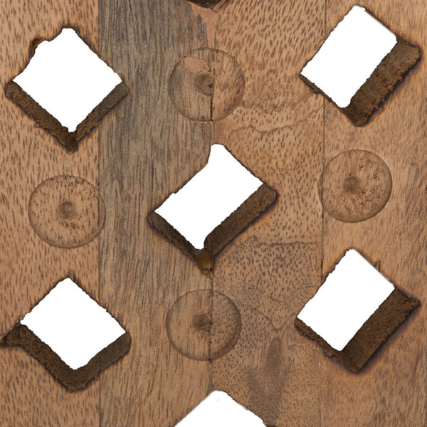 Safavieh Kyrith Round Coffee Table Burnt Natural COF5301C