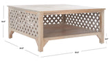 Squall Square 1 Shelf Coffee Table