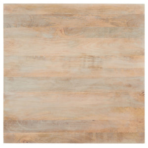 Squall Square 1 Shelf Coffee Table - Airy Architectural Design with Fretwork Carving for Your Home