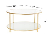 Ivy 2 Tier Round Coffee Table