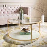 Ivy 2 Tier Round Coffee Table