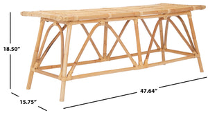 Safavieh Montgomery Rattan Coffee Table COF6506A