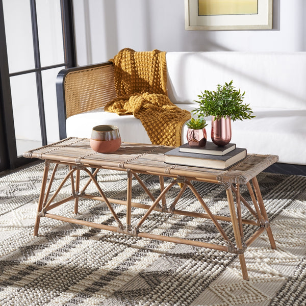 Safavieh Montgomery Rattan Coffee Table COF6506B