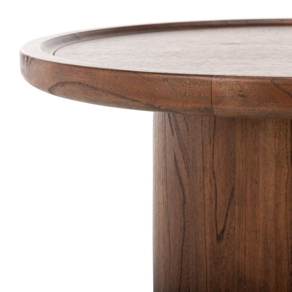 Devin Round Pedestal Coffee Table