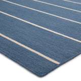 Jaipur Living Cape Cod Handmade Stripe Blue/ Cream Area Rug (10'X14')