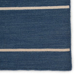 Jaipur Living Cape Cod Handmade Stripe Blue/ Cream Area Rug (10'X14')