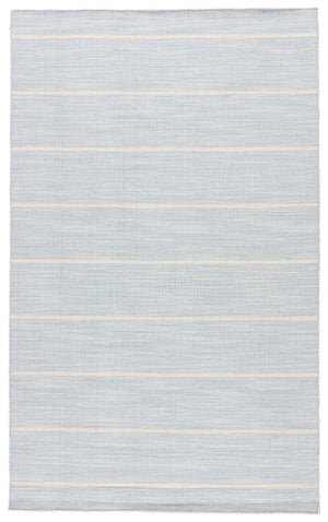 Jaipur Living Cape Cod Handmade Stripe Blue/ White Area Rug (10'X14')