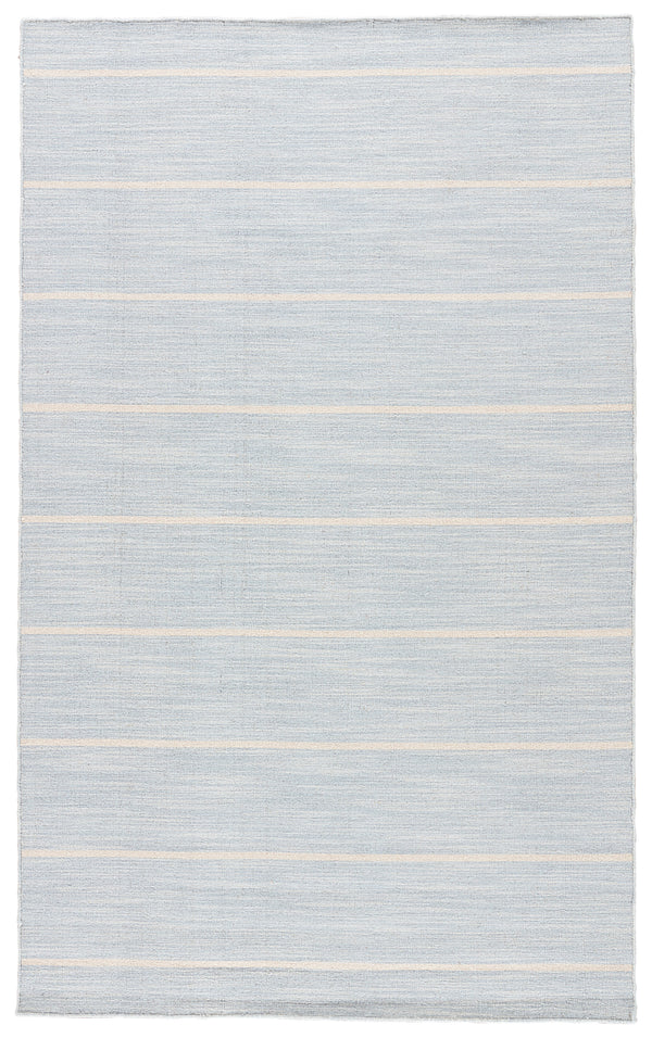 Jaipur Living Cape Cod Handmade Stripe Blue/ White Area Rug (10'X14')