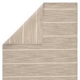 Jaipur Living Cape Cod Handmade Stripe Gray/ White Area Rug (10'X14')
