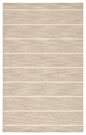 Jaipur Living Cape Cod Handmade Stripe Gray/ White Area Rug (10'X14')
