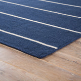 Jaipur Living Coastal Shores Collection COH19 Cape Cod 100% Wool Handmade Nautical Stripes Rug RUG139676