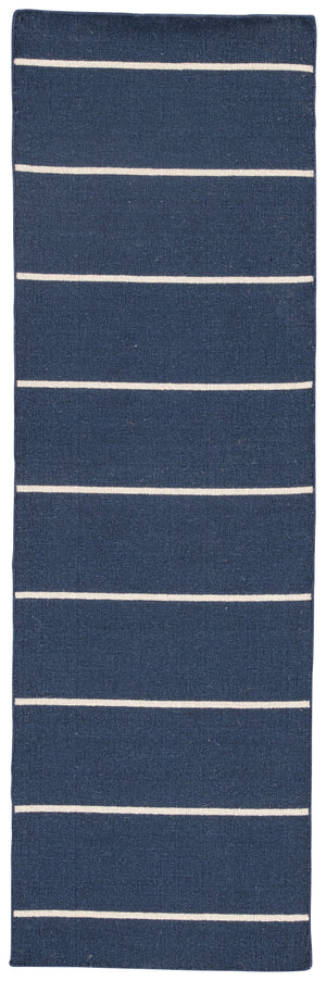 Jaipur Living Coastal Shores Collection COH19 Cape Cod 100% Wool Handmade Nautical Stripes Rug RUG122756