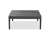 Shade Indoor / Outdoor Sectional With Coffee Table, Taiwanese Olifen Cushions In Grey, Aluminum ...