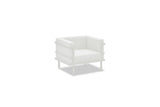 Angelina Indoor/Outdoor Living Collection, Sofa, 2 Chairs And Coffee Table, White Aluminum Base,...