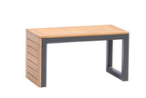 Charles 3 Pieces Collection, Table: 1Pc Table Can Be Used Two Style Size 1: W28" D16" H16" Size ...