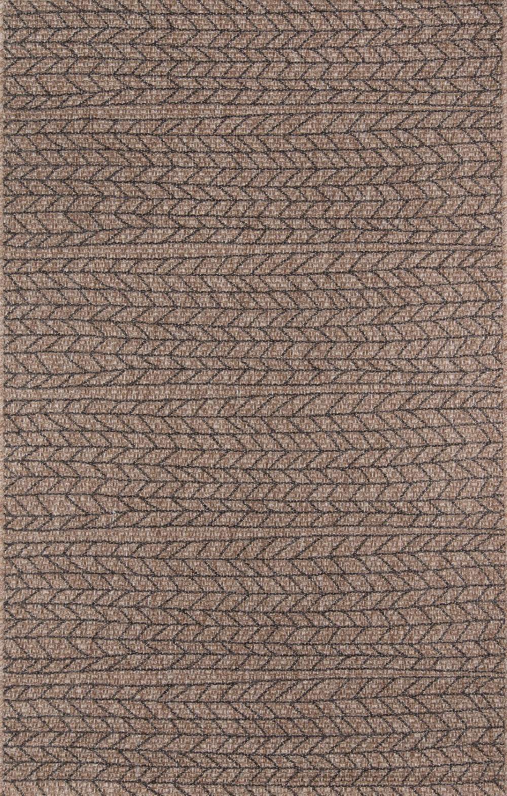 Momeni Como COM-2 Machine Made Contemporary Geometric, Striped Indoor/Outdoor Area Rug Tan 9'10" x 13'2" COMO0COM-2TAN9AD2